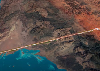 The Line, a cidade futurística em linha reta da Arábia Saudita que não terá carros
