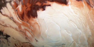 Estudo diz que lagos na calota polar sul de Marte podem ser apenas ‘miragens’